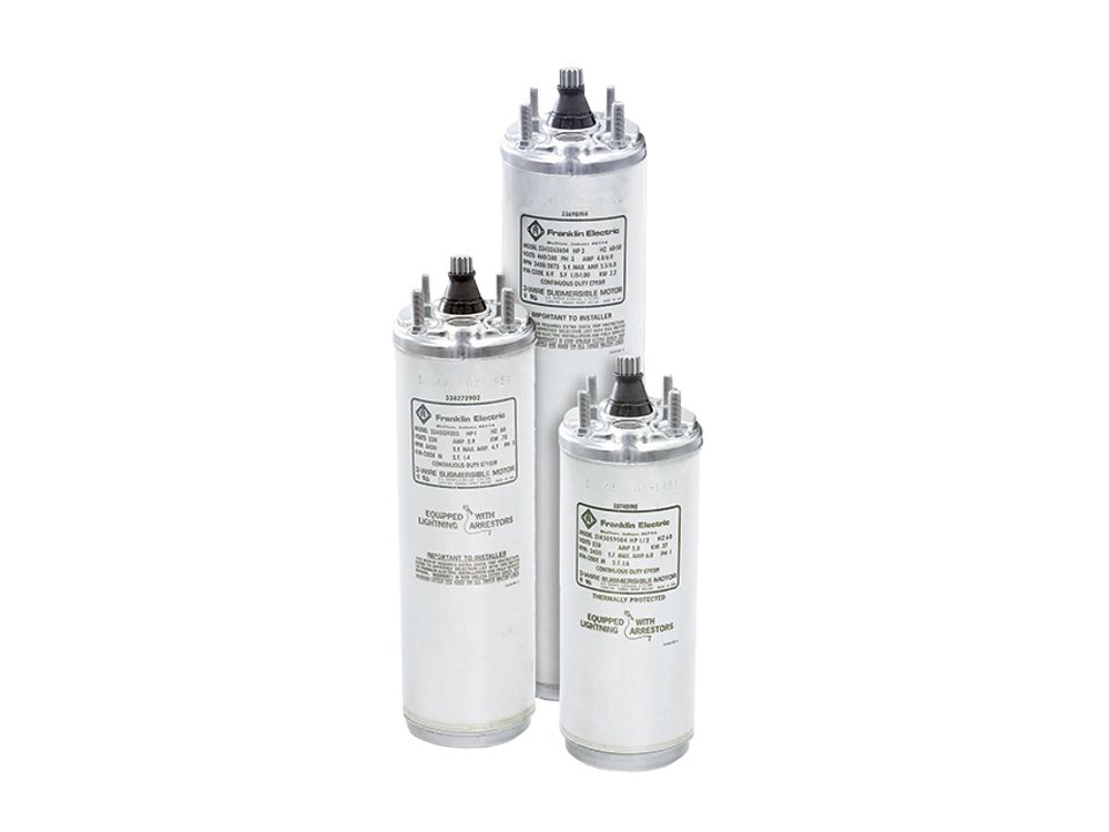 Three cylindrical electronic components on a white background