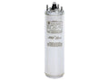 Capacitor with label on a white background