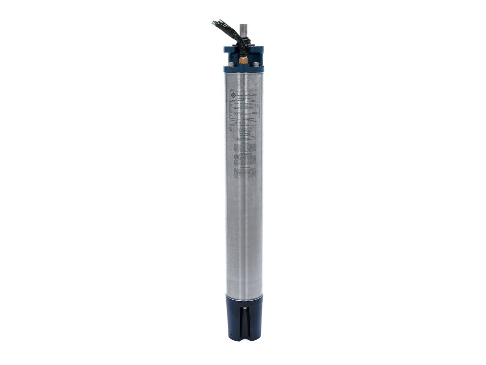 Submersible pump on a white background