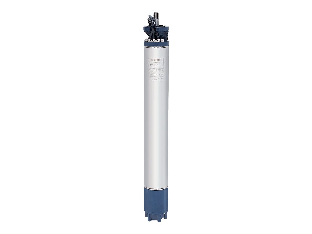 Submersible pump on a white background