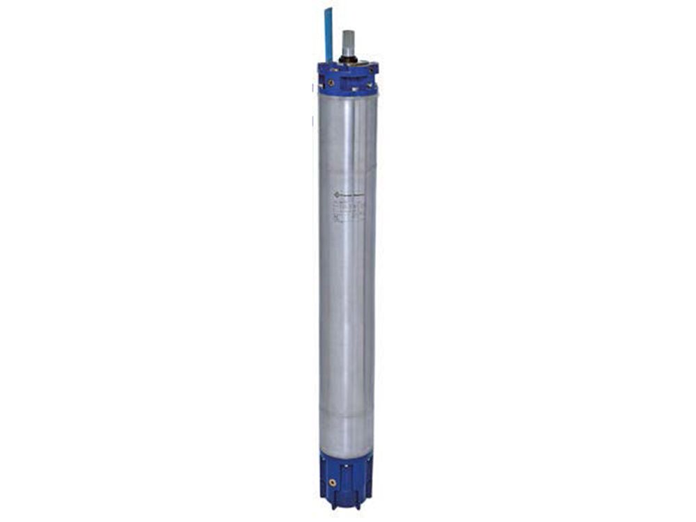 Submersible pump on a white background