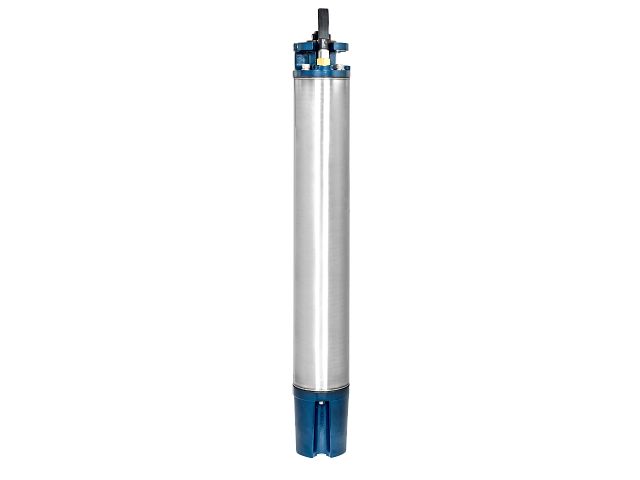 Submersible pump on a white background