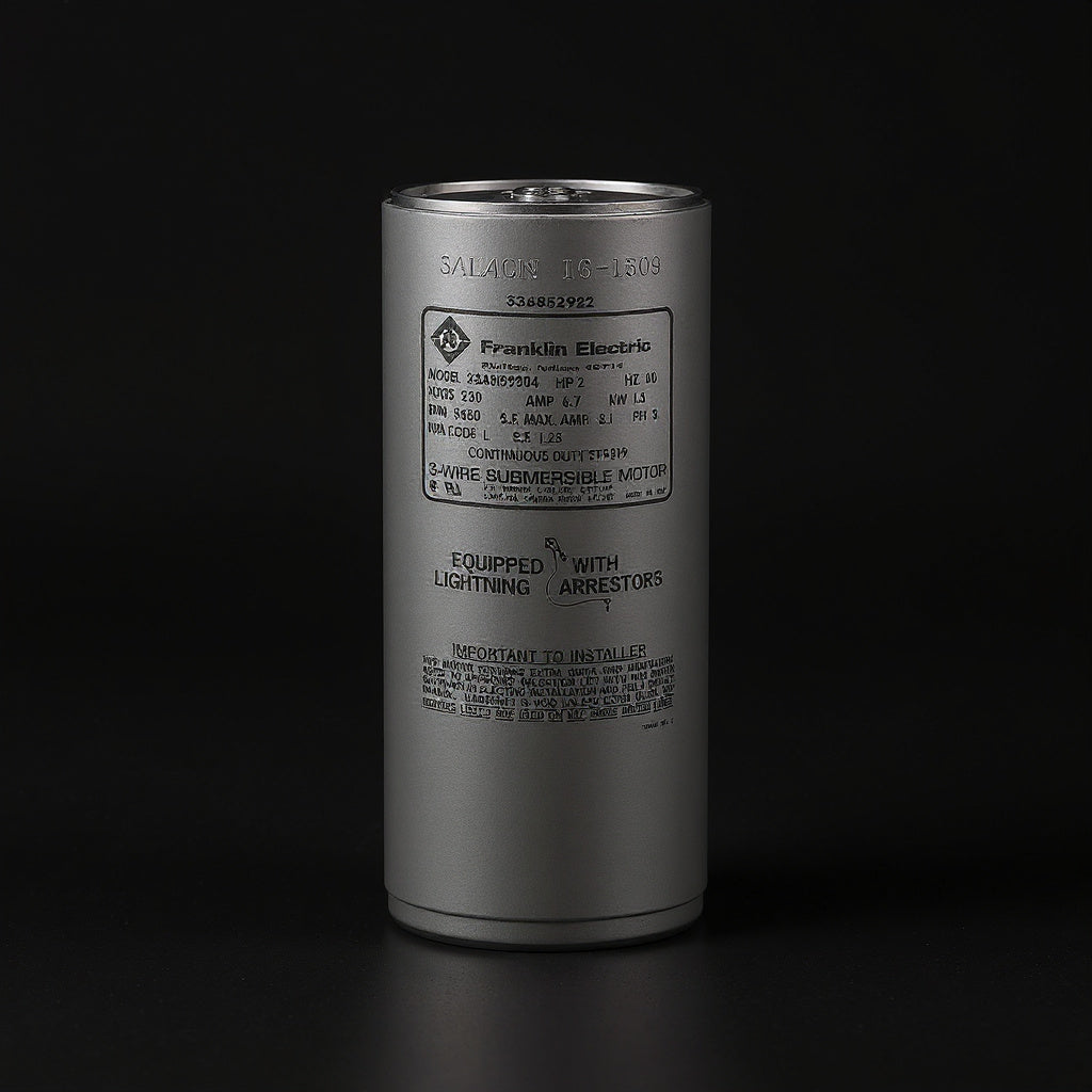5.0 HP 4 in Submersible Motor, Single-Phase, 3-Wire — 5004F31